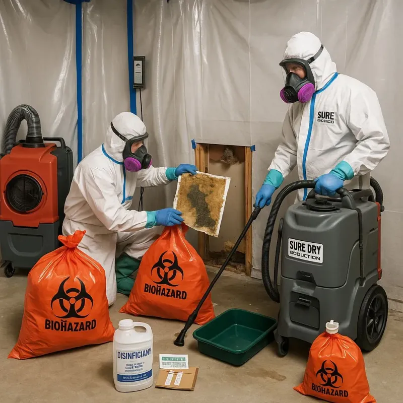 Contaminated Water Handling Protocols process in Garden City, TX